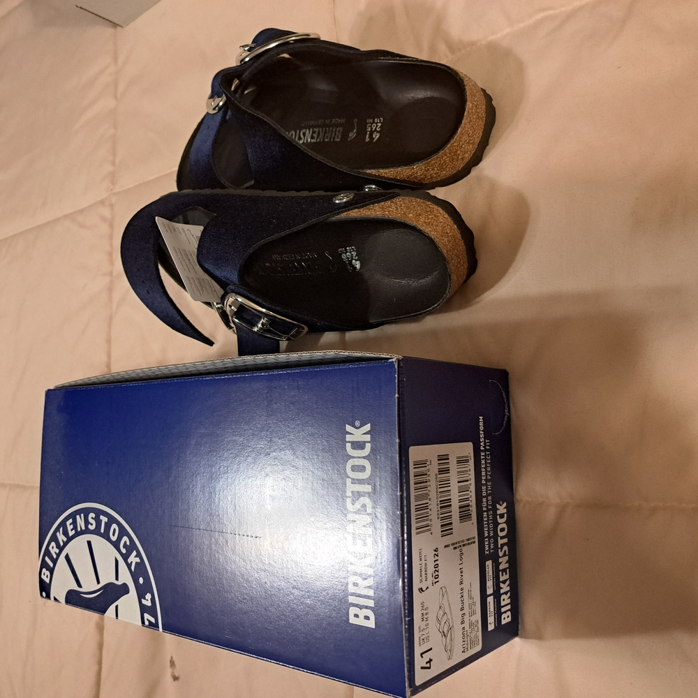 Birkenstock Blue Sandals Adjustable Straps